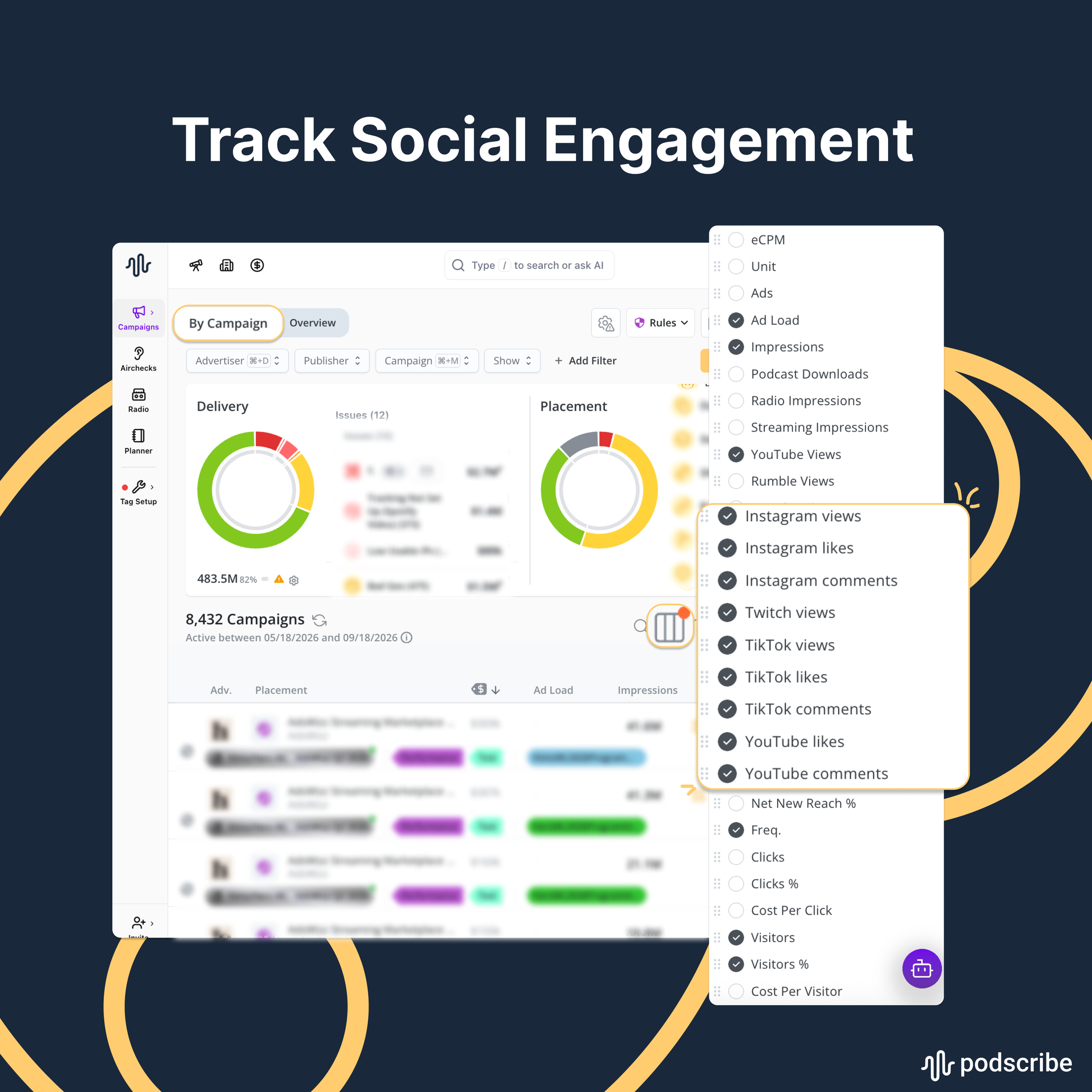 Track Social Media Engagement