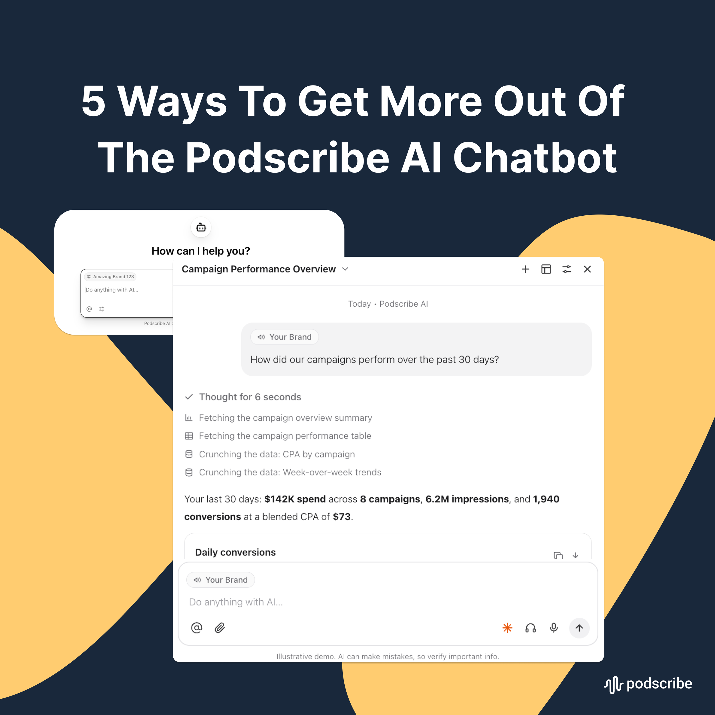 5 Ways to Get More Out of Podscribe’s AI Chatbot
