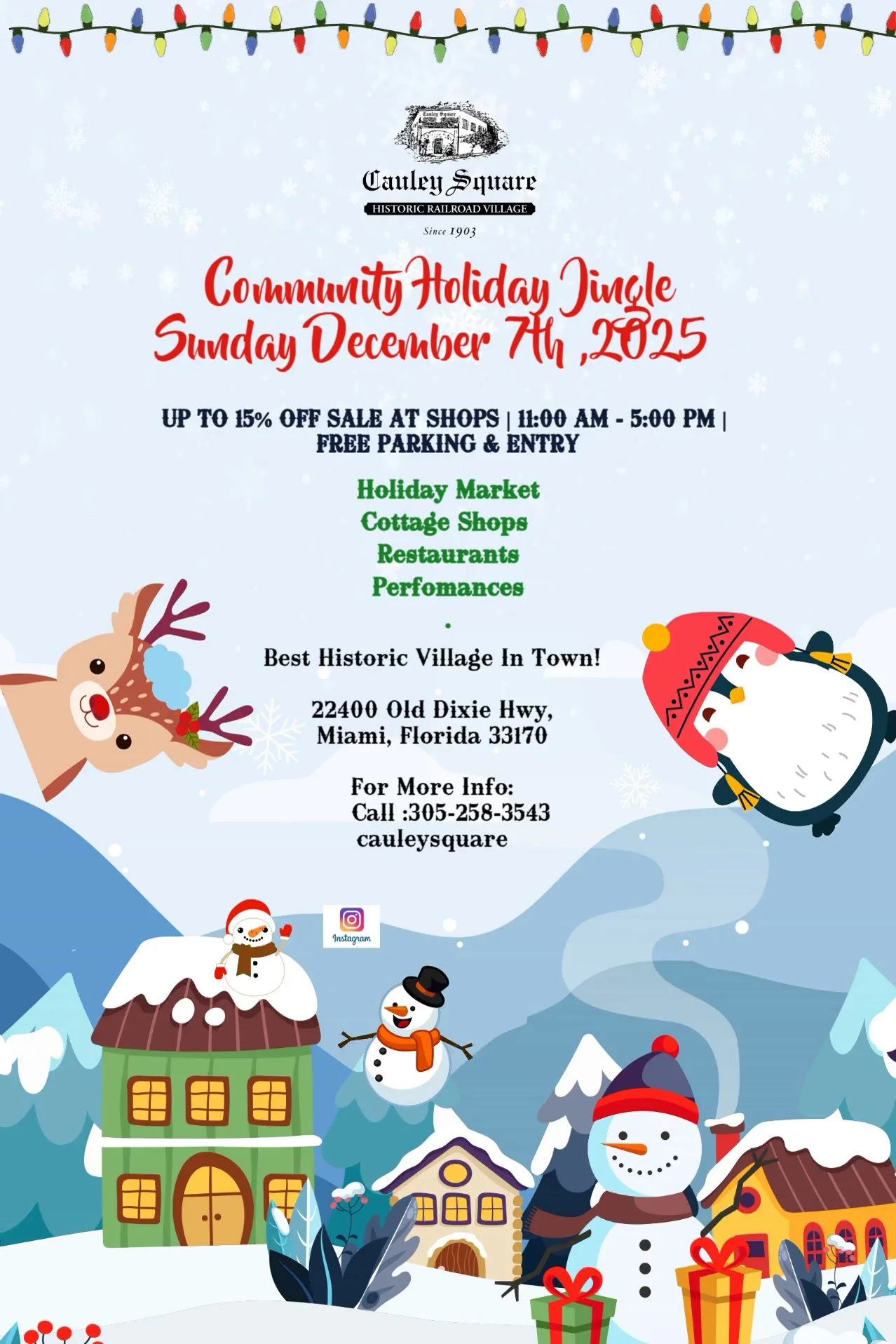   Community HOLIDAY JINGLE!