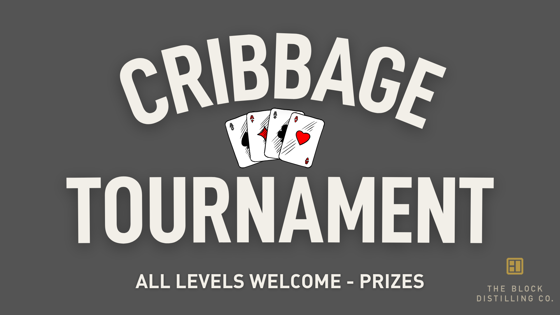 Cribbage Tournament — The Block Distilling Co.
