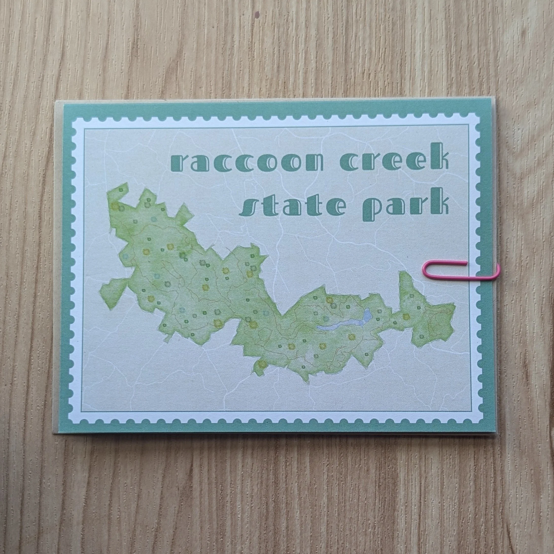 Notecards (Single, Raccoon Creek)