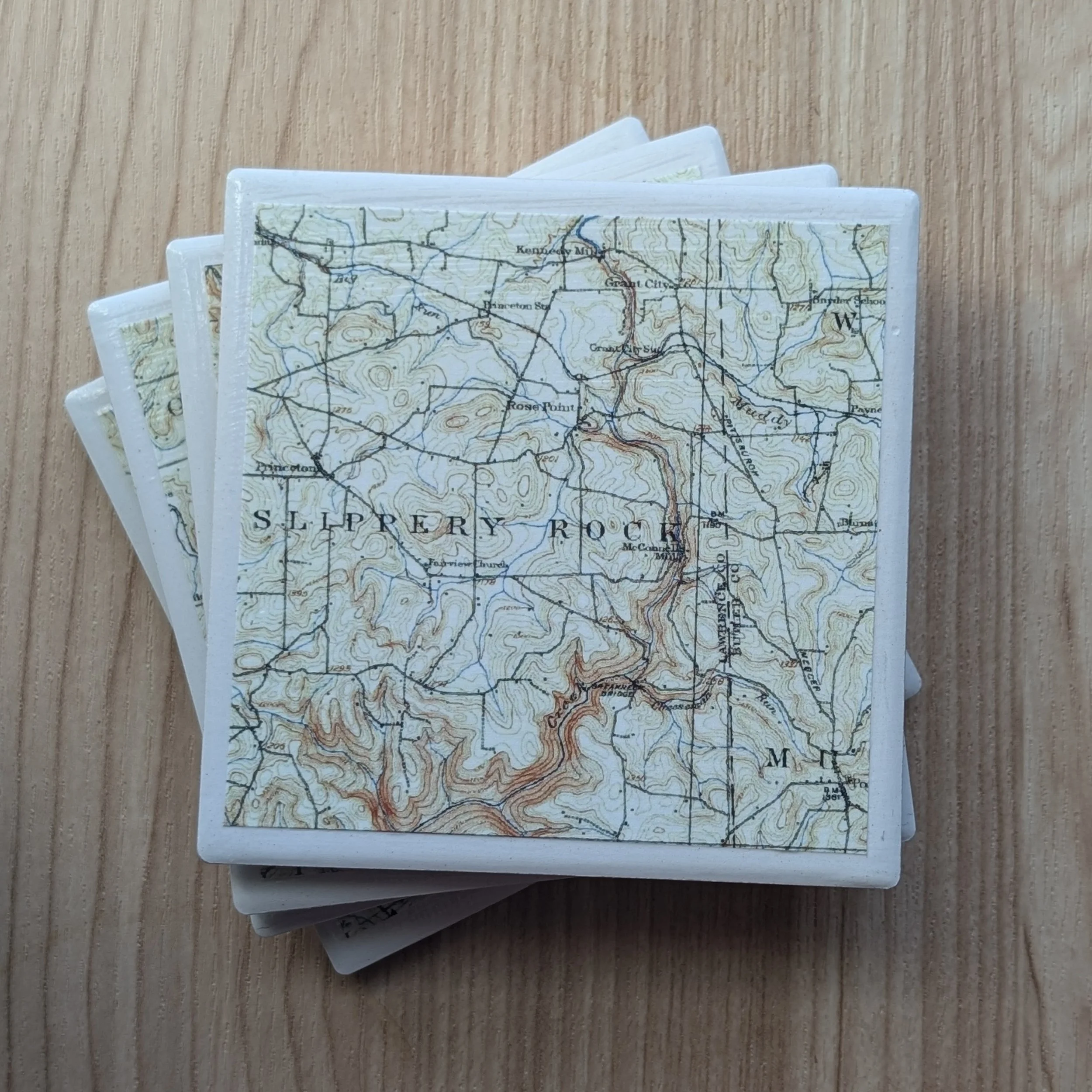 Coasters (USGS, Slippery Rock)
