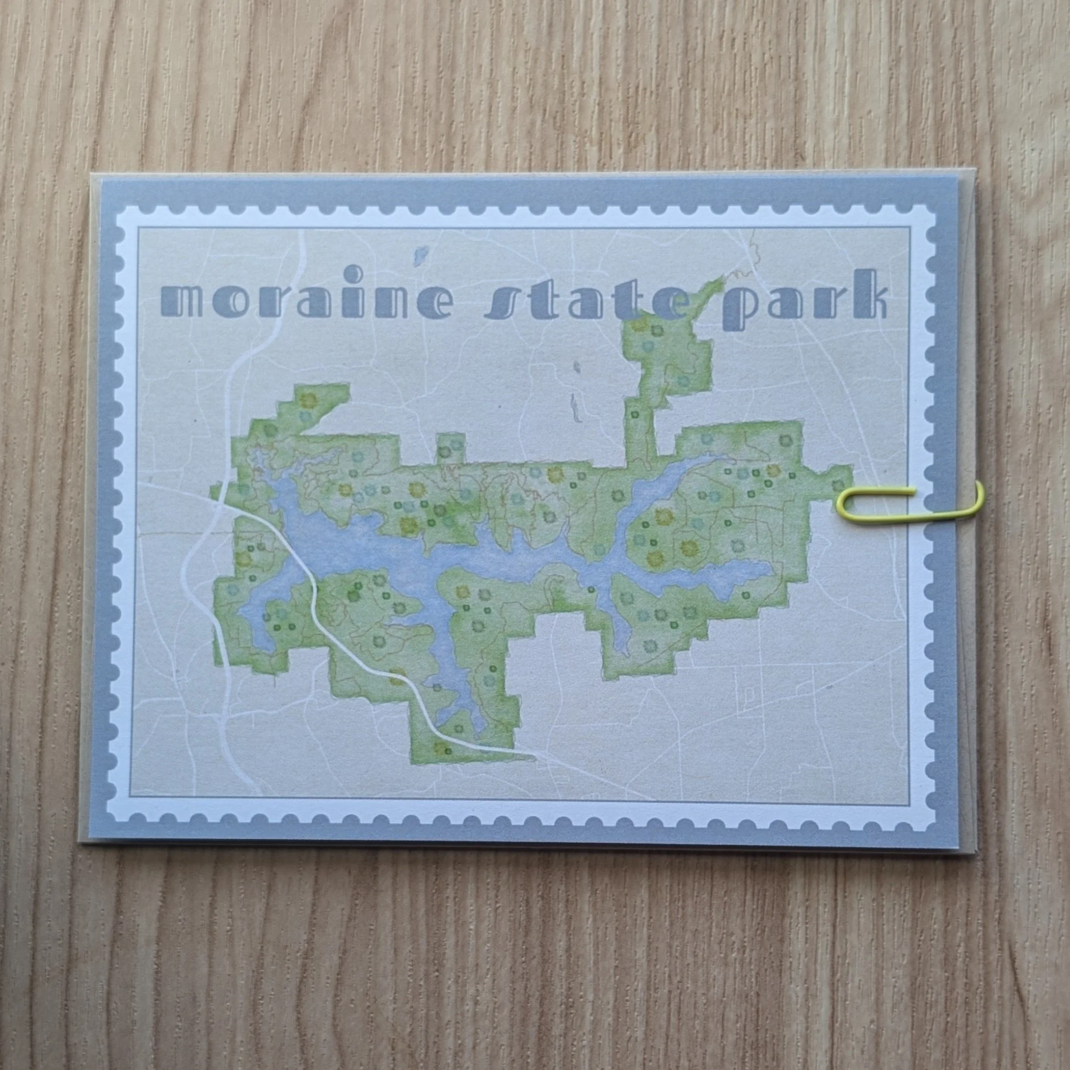 Notecards (Single, Moraine)