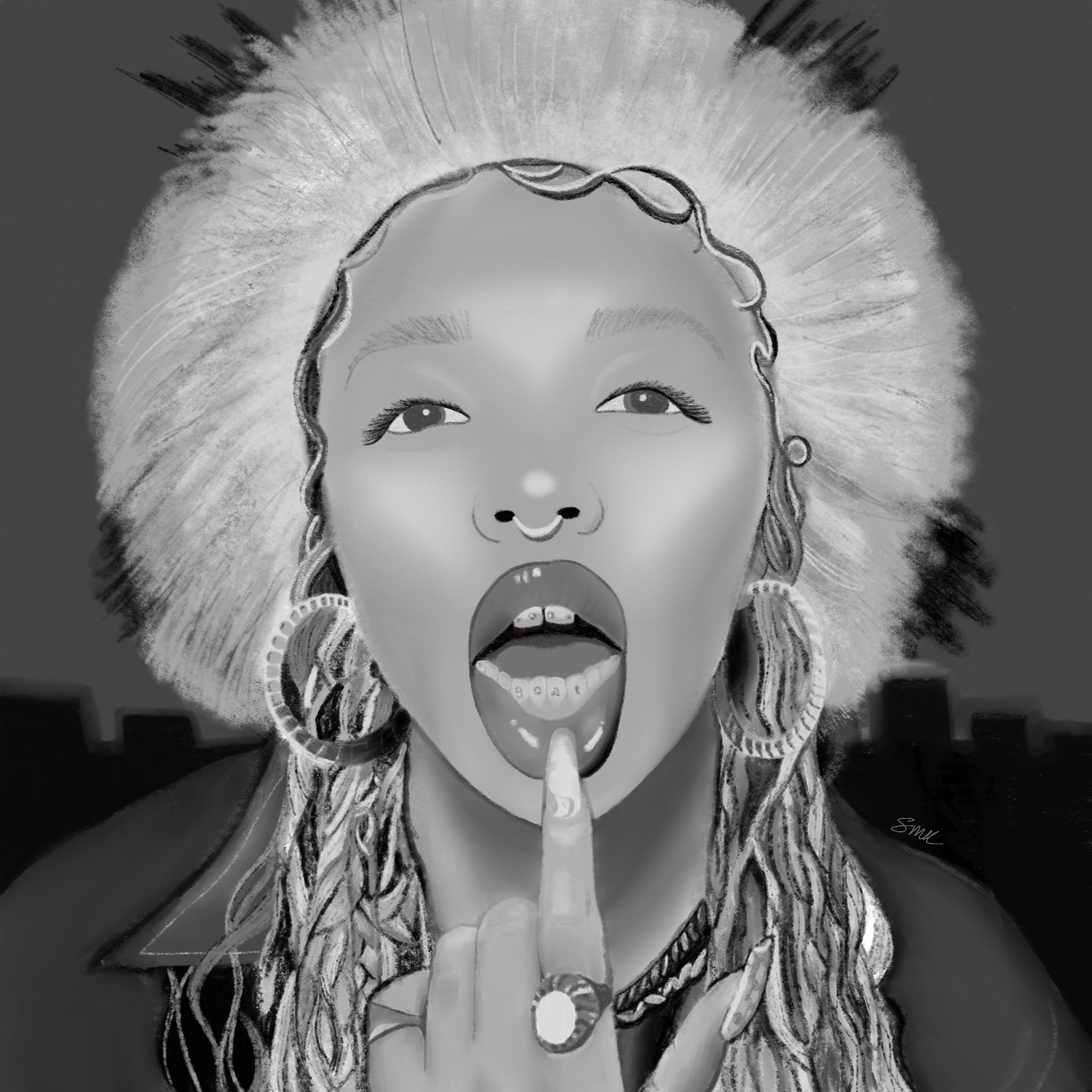 digital painting.
