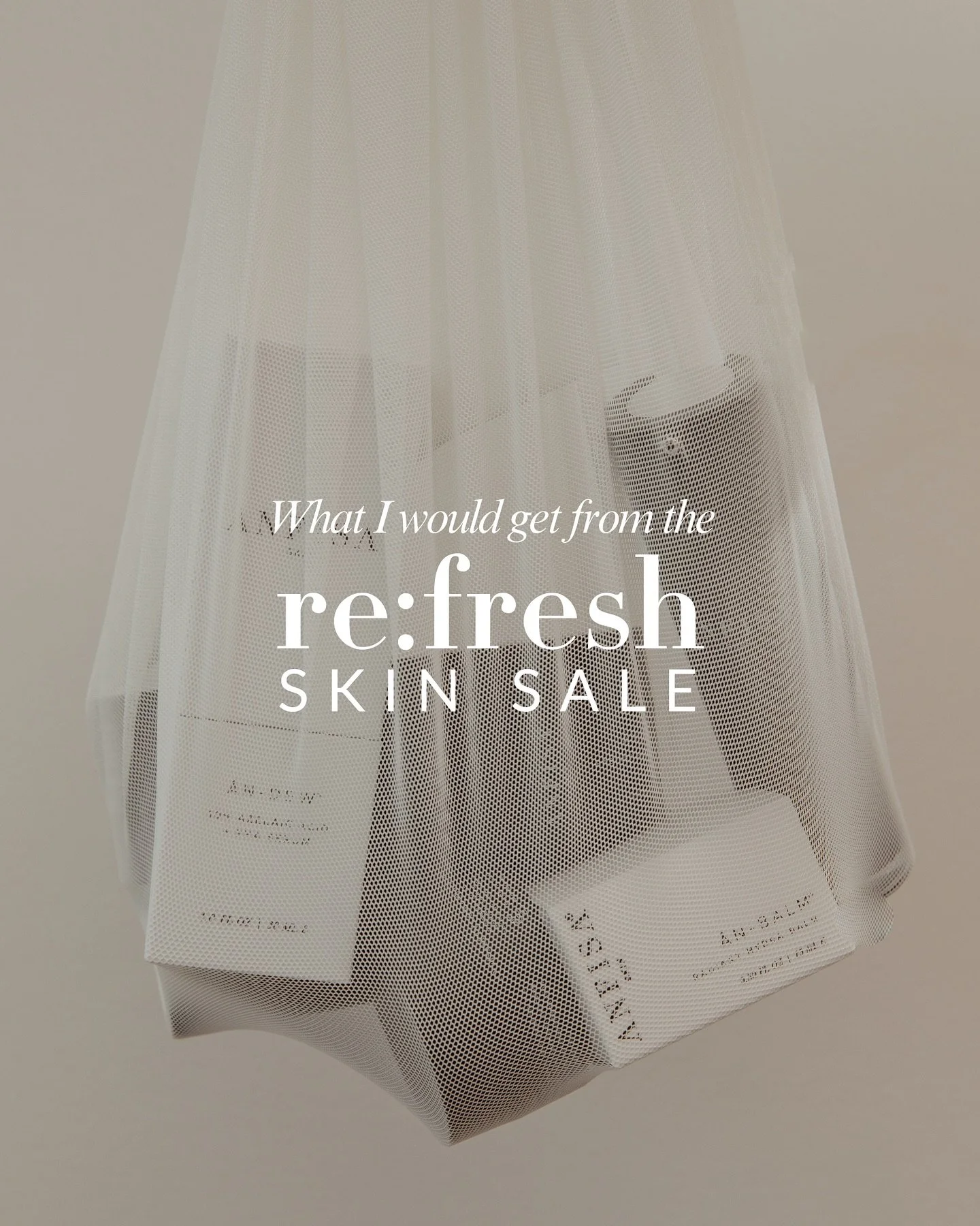 Swipe to see what I&rsquo;d get from the @refresh_skinject skin sale! 
In case you missed it: we&rsquo;ve EXTENDED our sale until this Friday: 
🪄15% off any products or 20% off 3 or more
🪄in spa only