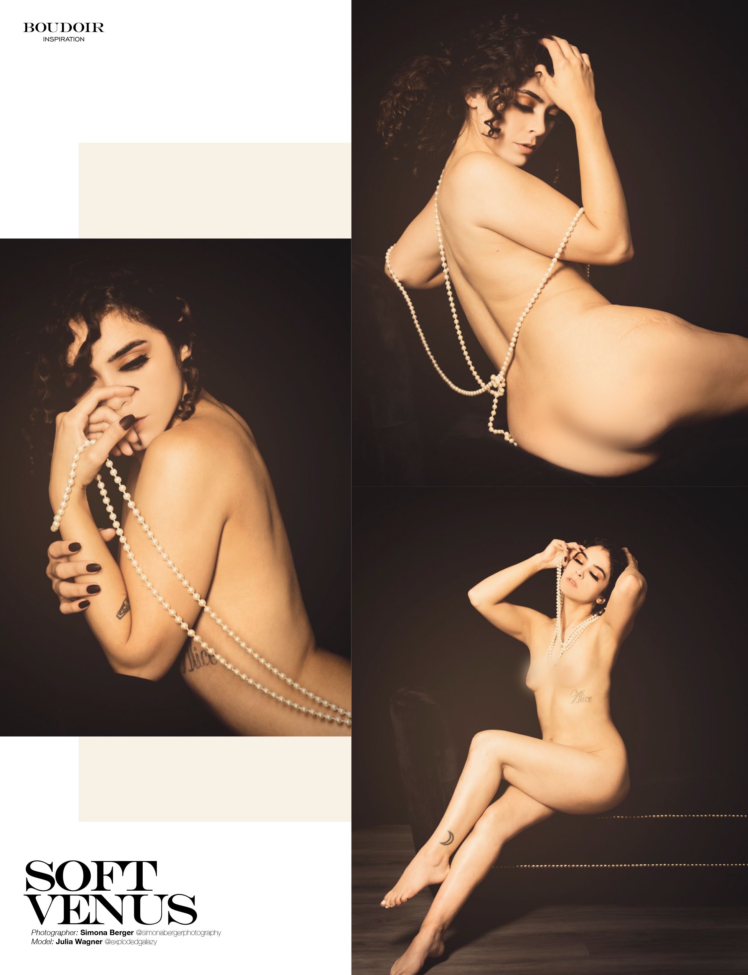 Boudoir Inspiration Magazine - Model: Julia Wagner
