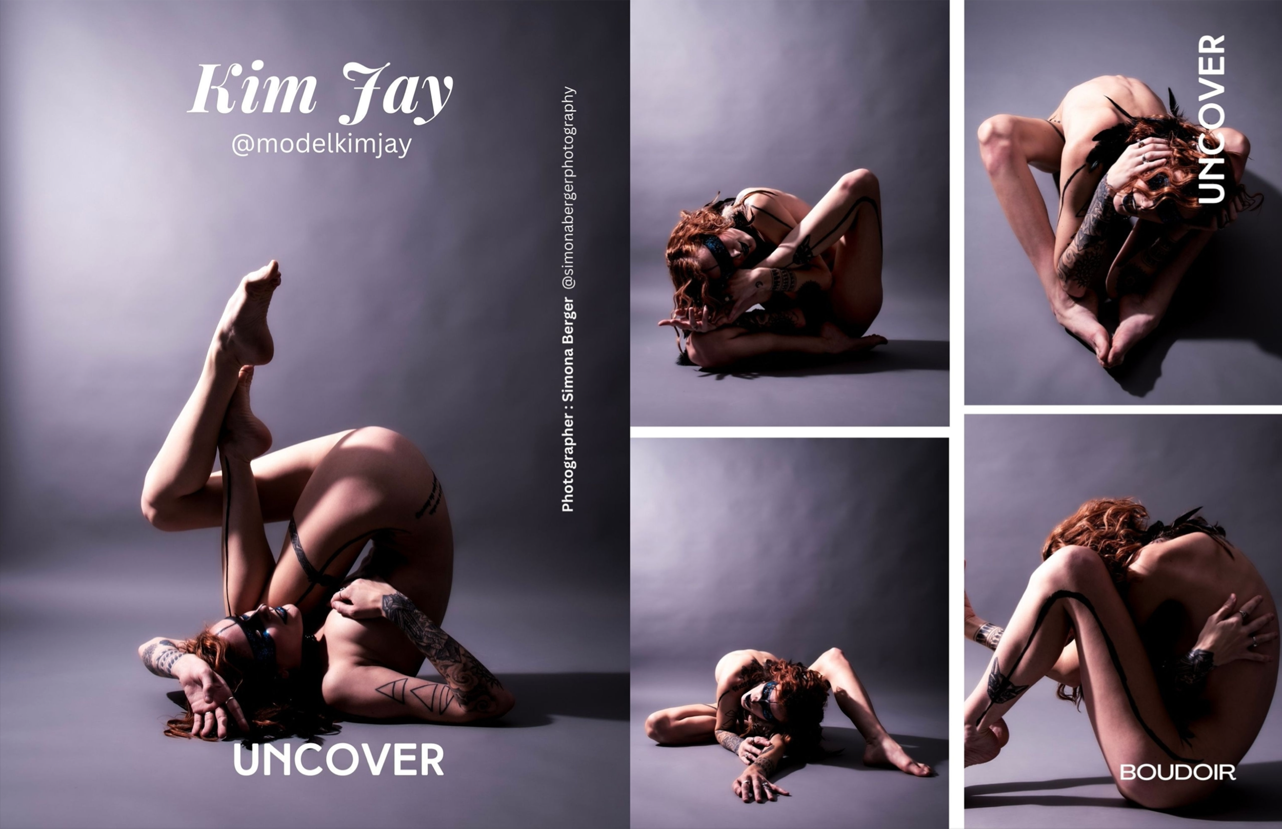 Uncover Mag- Model: Kim Jay