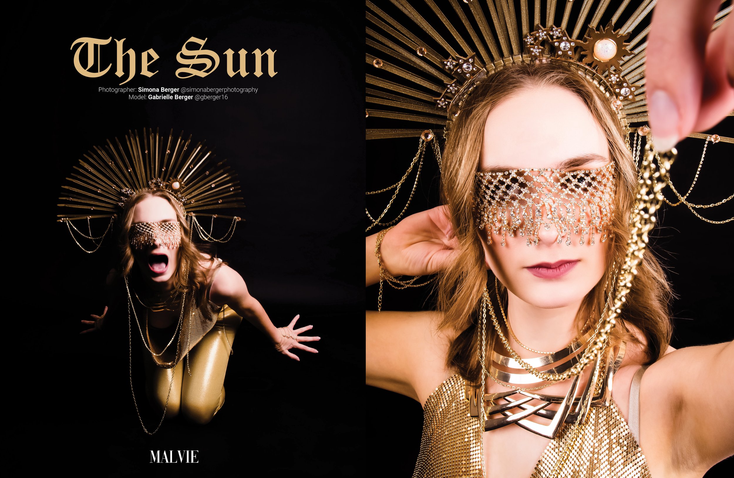 Malvie Magazine - Model: Gabrielle Berger