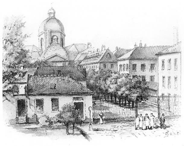 The Salpêtrière orphanage in Paris