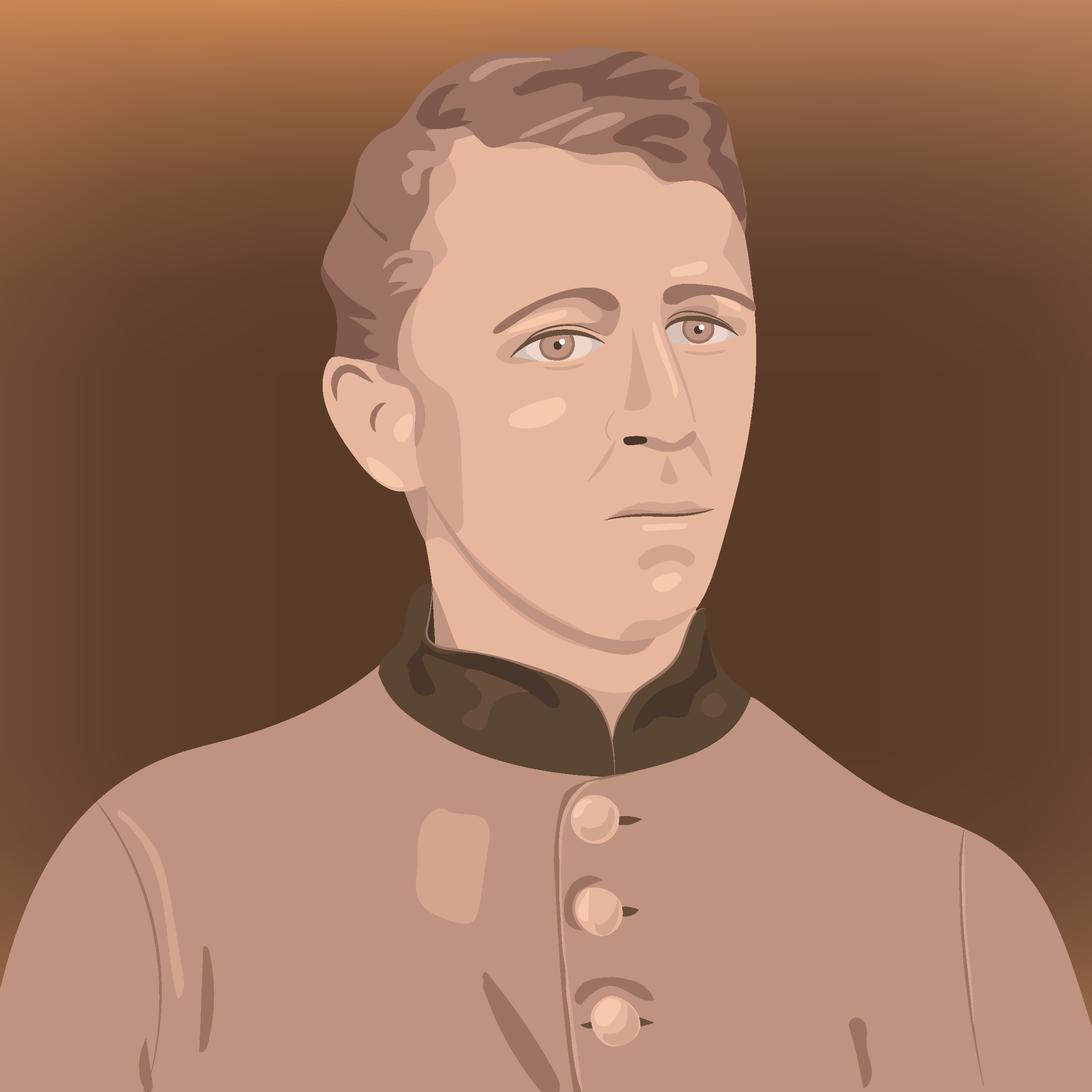 Illustration of Gerard Coffman