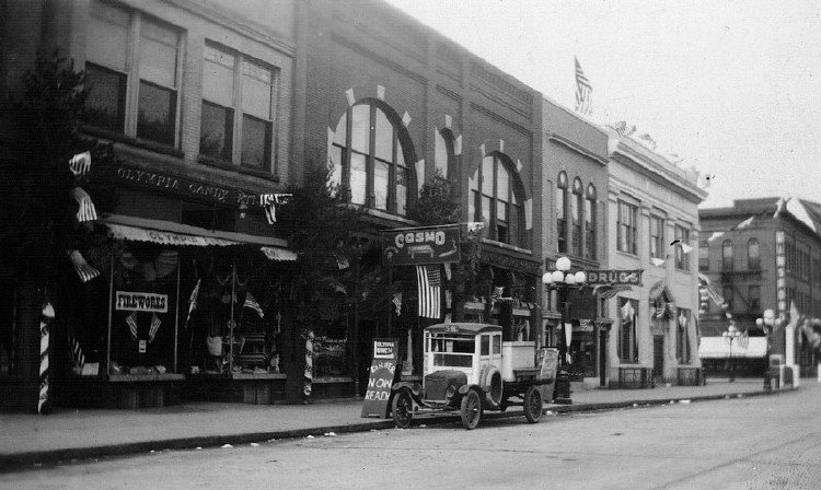 Front Street in Brainerd, MN