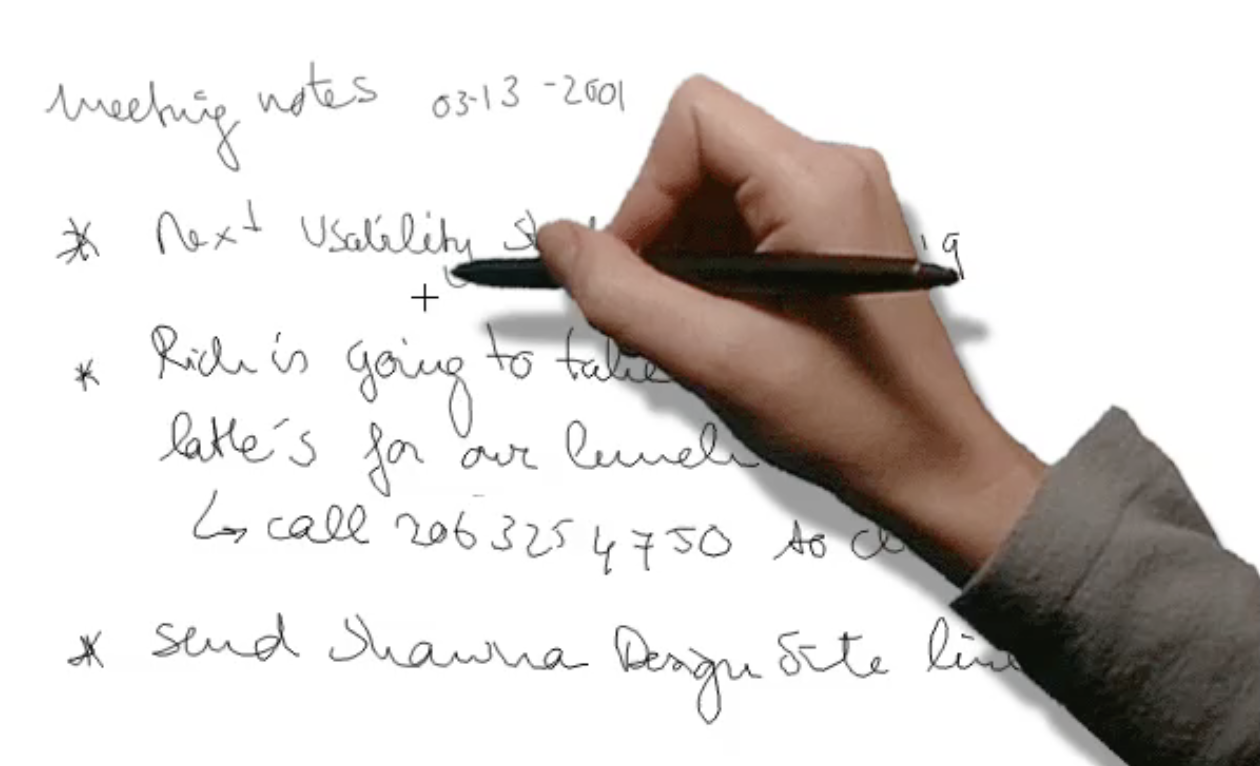 Tablet PC - Pen interaction