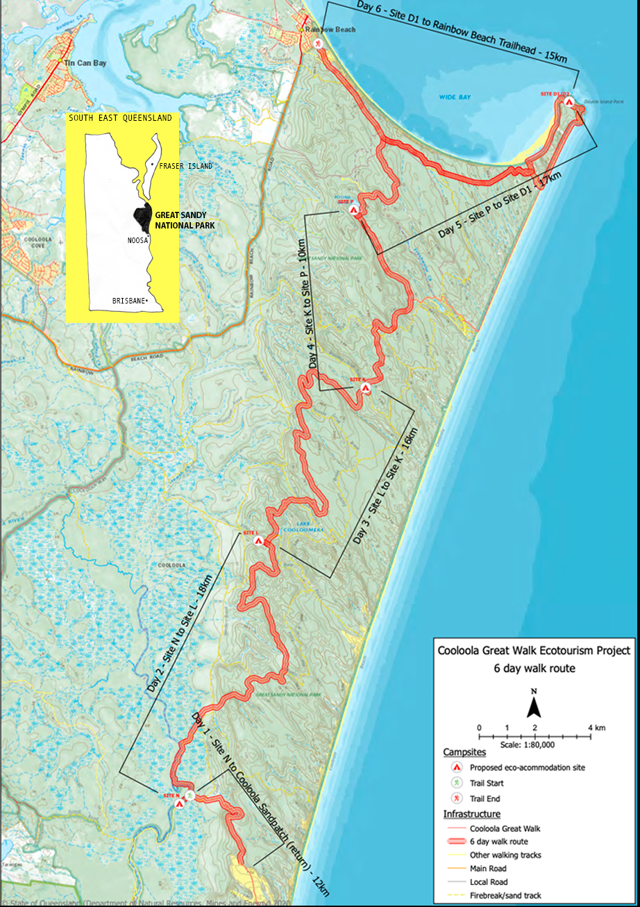 KEEP COOLOOLA COOL - Cooloola Great Walk Ecotourism Project