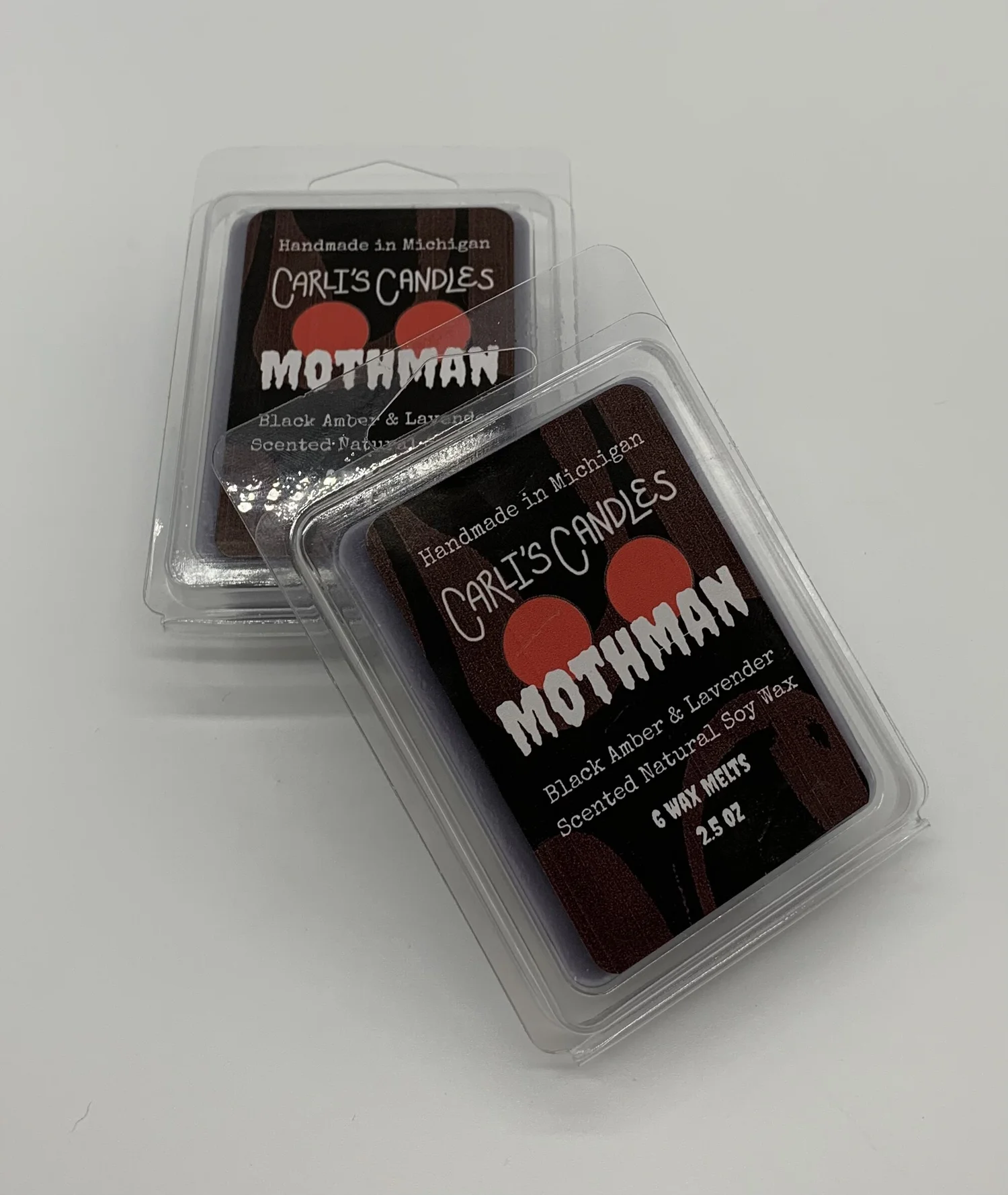Mothman Wax Melts - Clamshell  Carli's Candles