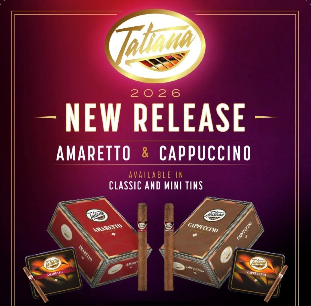 TATIANA EXPANDS AROMATIC PORTFOLIO WITH NEW CLASSIC SIZE AND TIN FORMATS FOR CAPPUCCINO AND AMARETTO AT PCA 2026