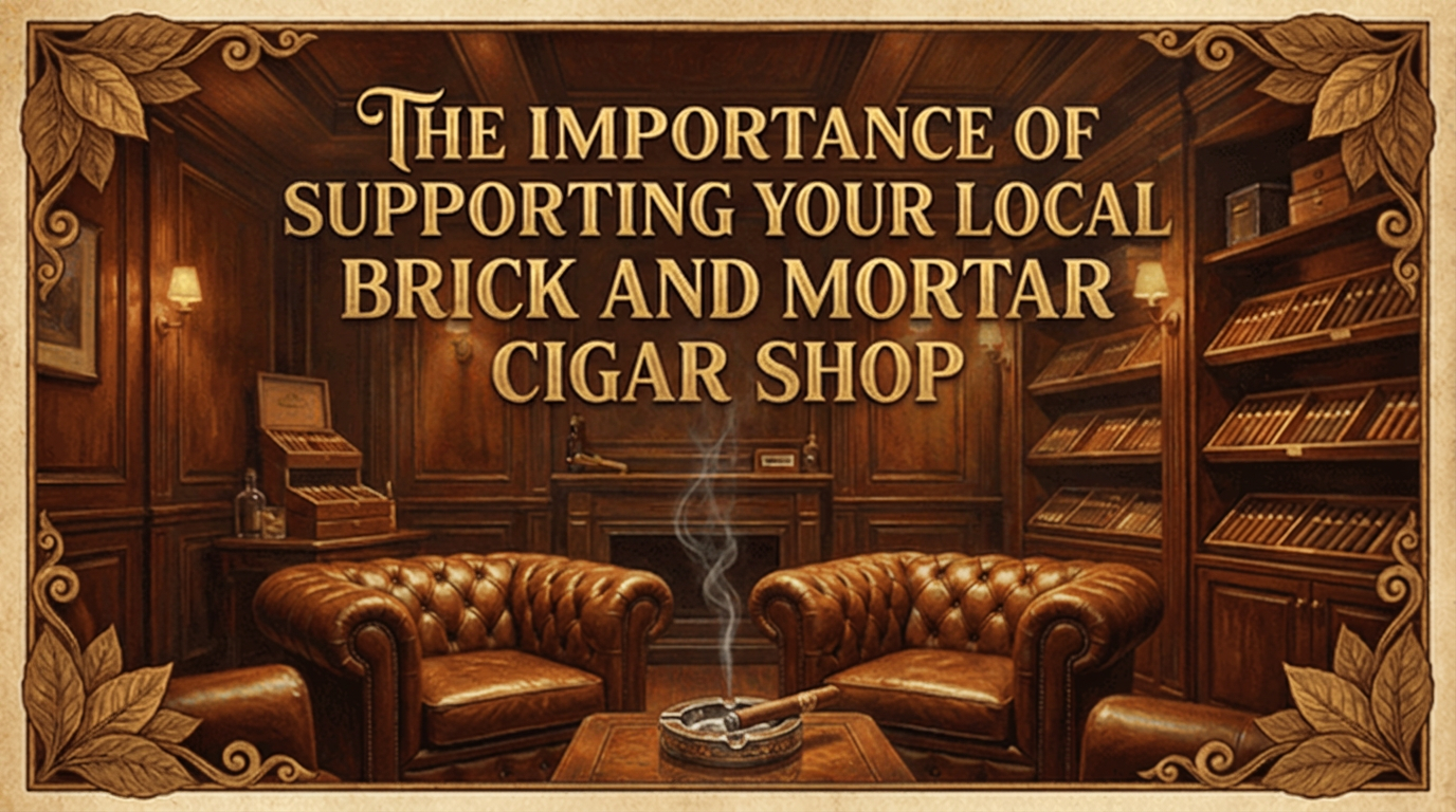 The Importance of Supporting Your Local Brick and Mortar Cigar Shop
