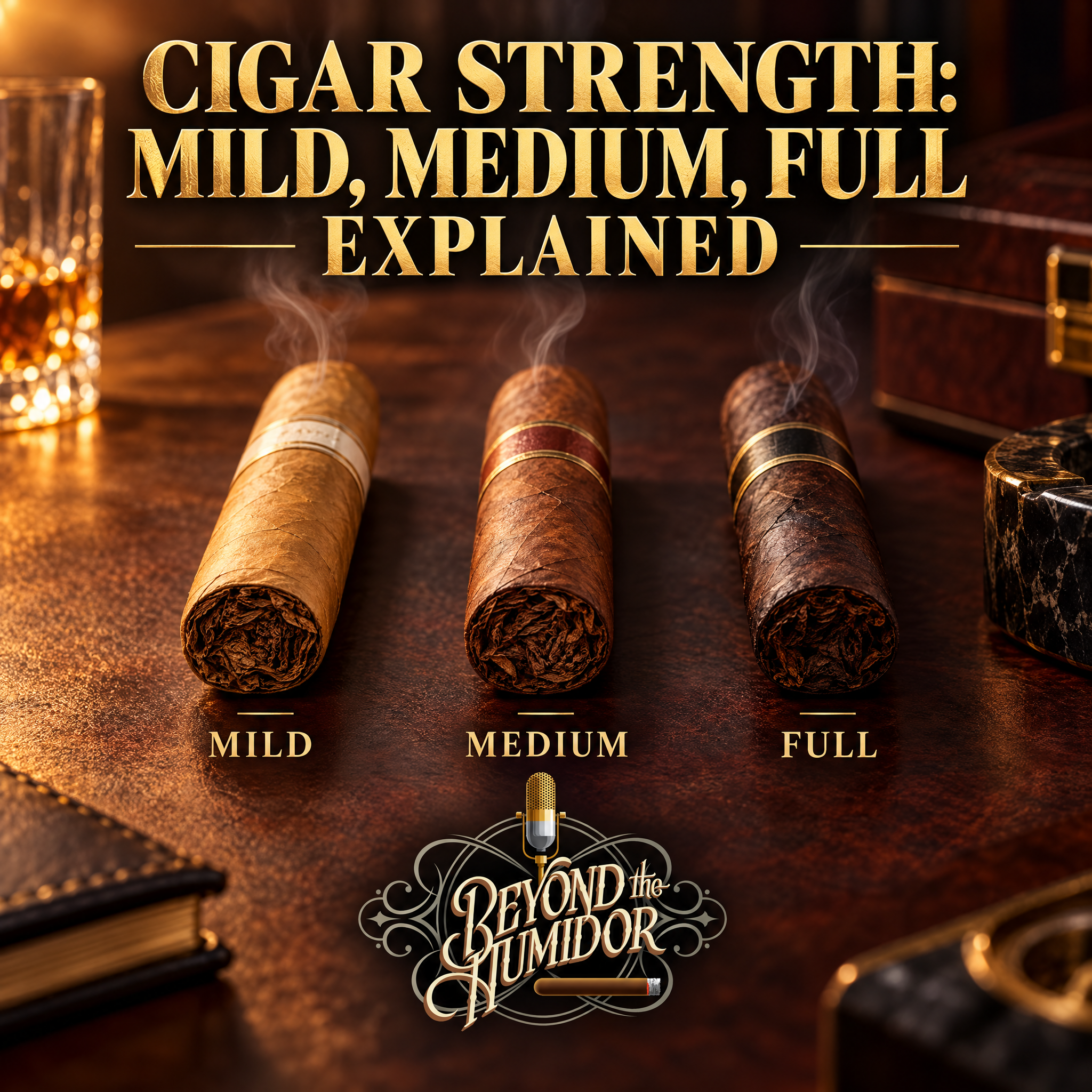 Cigar Strength: Mild, Medium, Full Explained