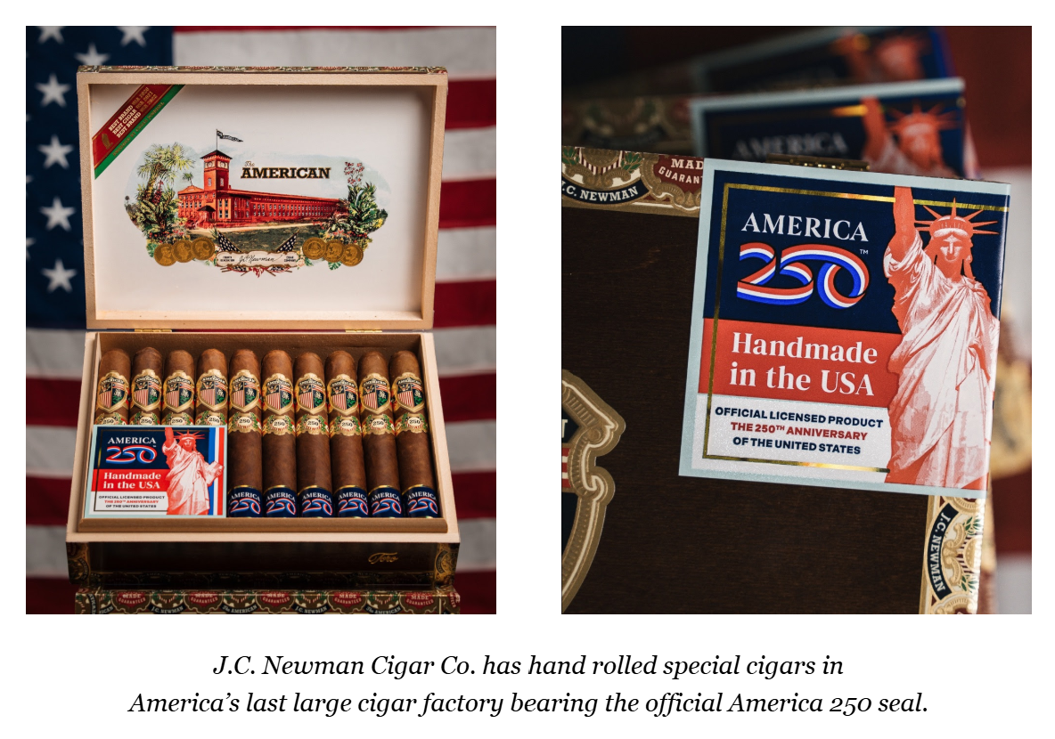 Celebrate America’s 250th Birthday with an America250 Cigar!