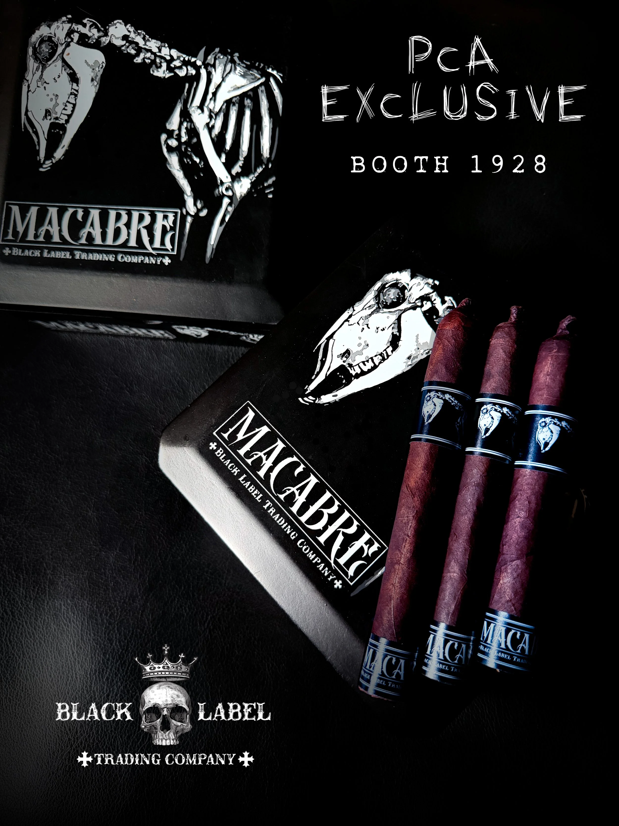 Black Label Trading Co. (BLTC) will be debuting MACABRE at this year’s PCA Trade Show in New Orleans.