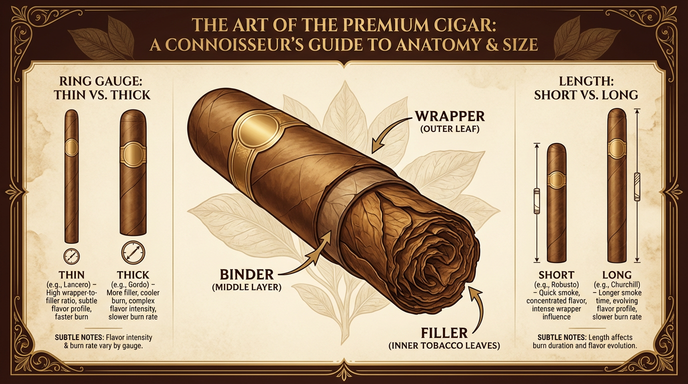 Understanding the Anatomy of a Cigar: A Comprehensive Guide to Wrapper ...
