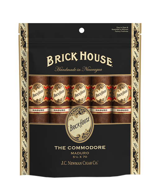 NEW! Brick House The Commodore Maduro 5-Pack Bags