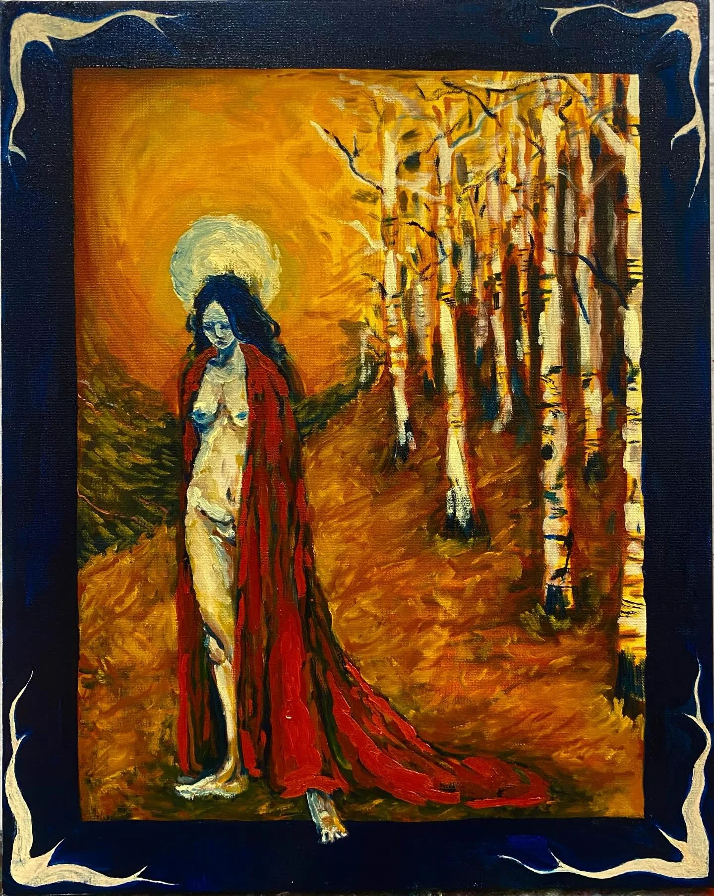 the forest is a beautiful place for Someone Like Me, 2025, by zoe finkelman 

oil on canvas. 

#oilpainting #oilpainter #painter #art #artsy #artist #painting #oilpaint #aesthetic #artist #artistsoninstagram #spiritual #indieartist #artstudent #artsc