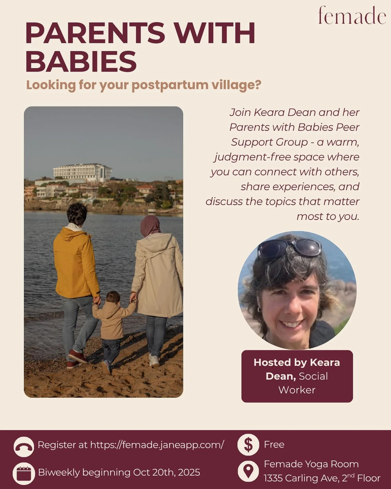 Looking for community and connection in early parenthood? Join Keara&rsquo;s Parents with Babies Peer Support Group- a free, welcoming space to share experiences and find support among others on a similar journey. 🧑&zwj;🧑&zwj;🧒🍼✨

🗓️Starts Oct 2