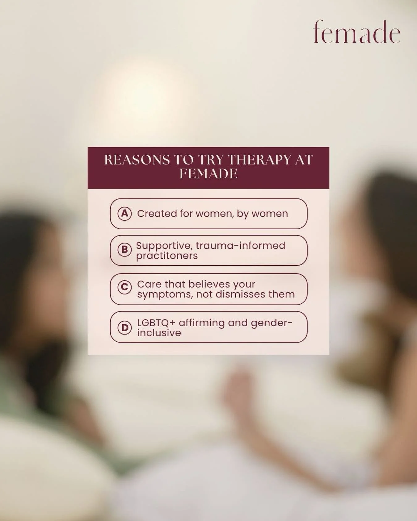 Your healing has a home here🤍
Book with Keara, Marie-Christine, or Jennifer today!

Offering virtual and in-person sessions (depending on the practitioner). Link in our bio to learn more✨