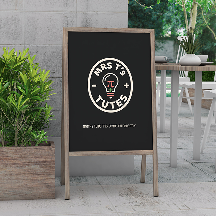 A-Frame Blackboard, shopfront