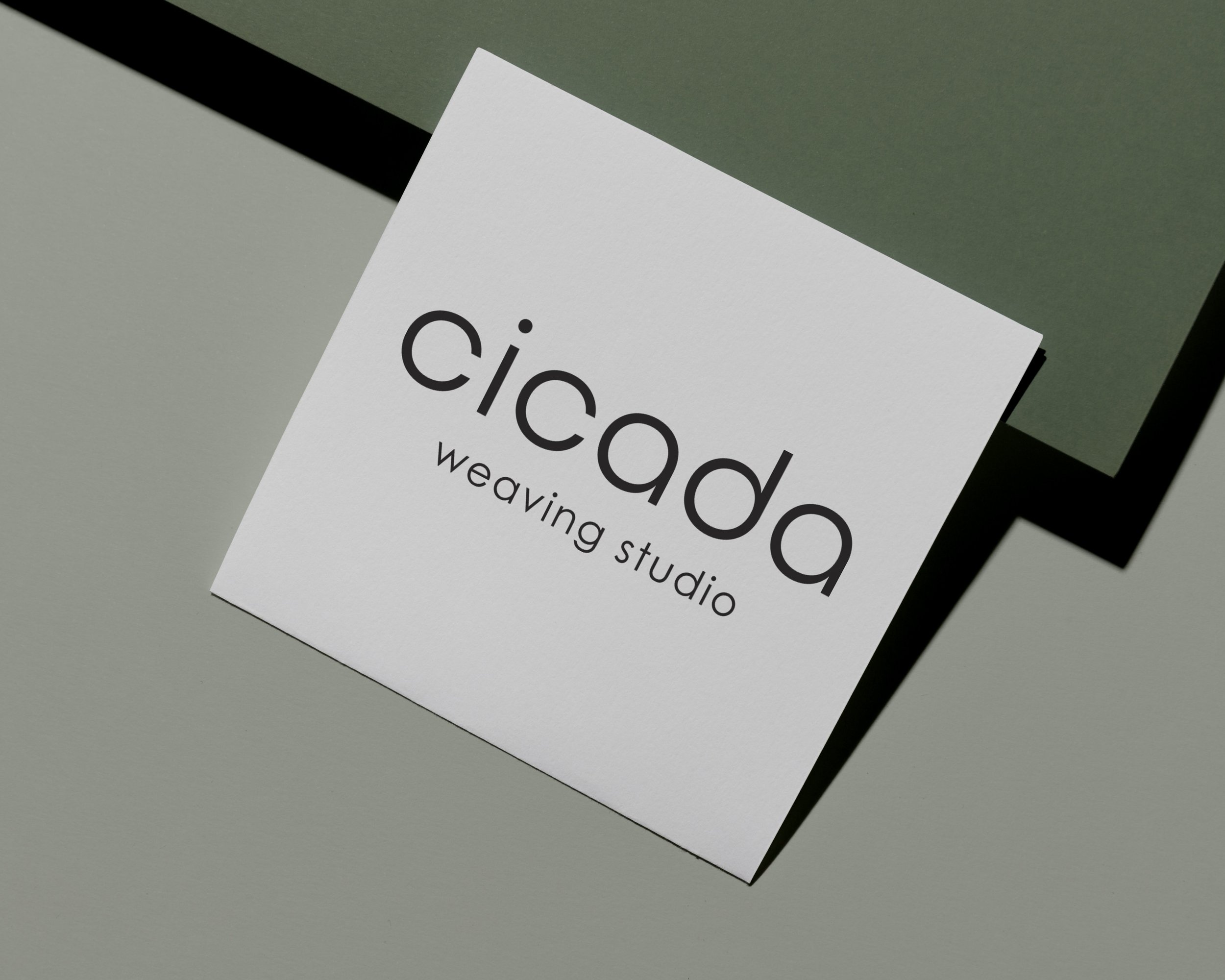 Cicada Weaving Studio Branding