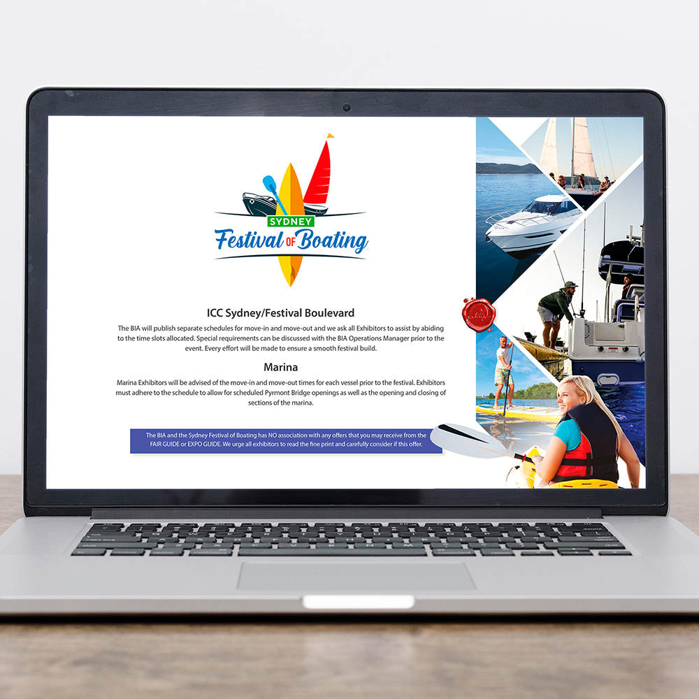 Festival Branding for Boating Industry