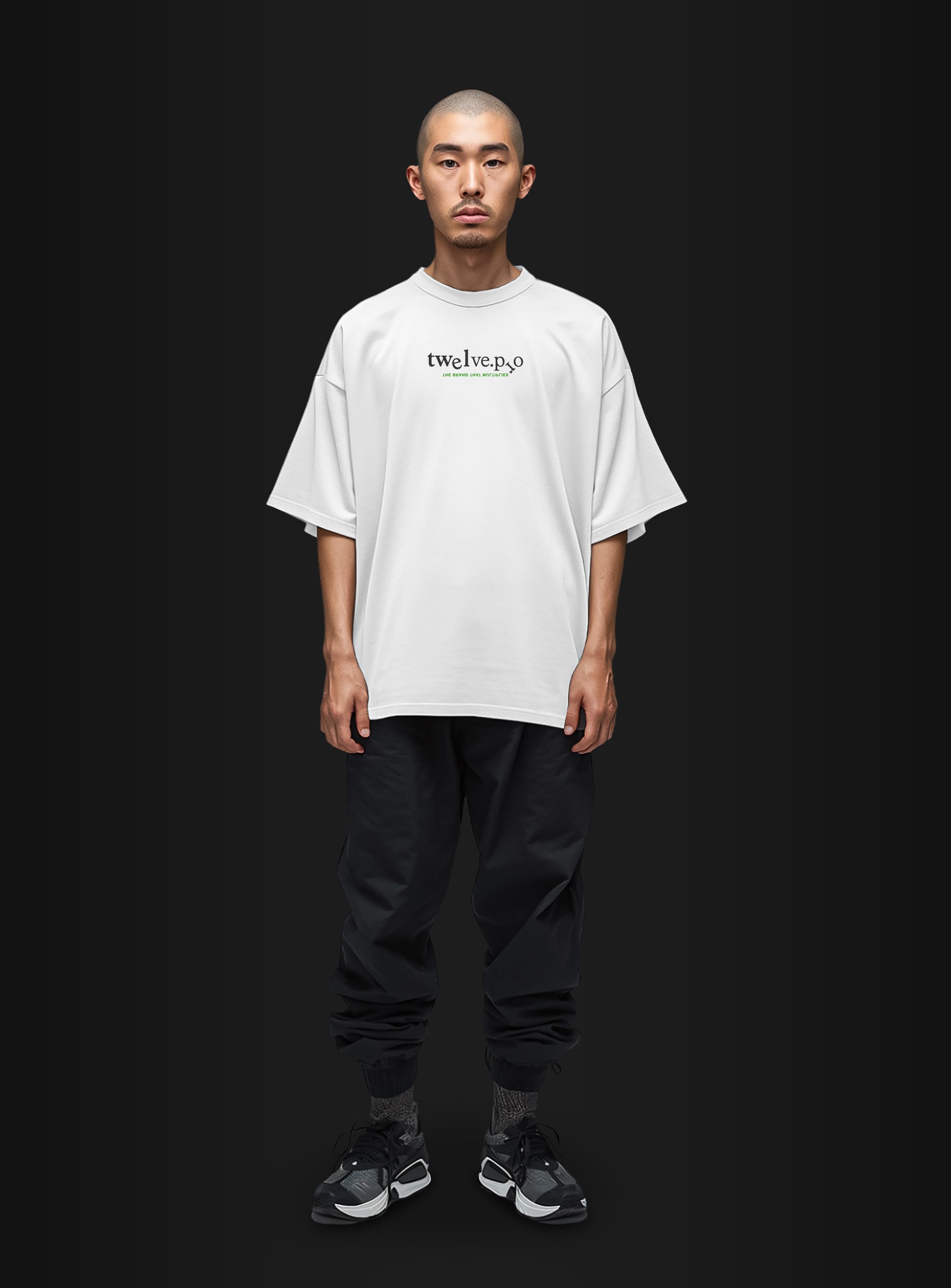 creative race_green and white_front_model.jpg