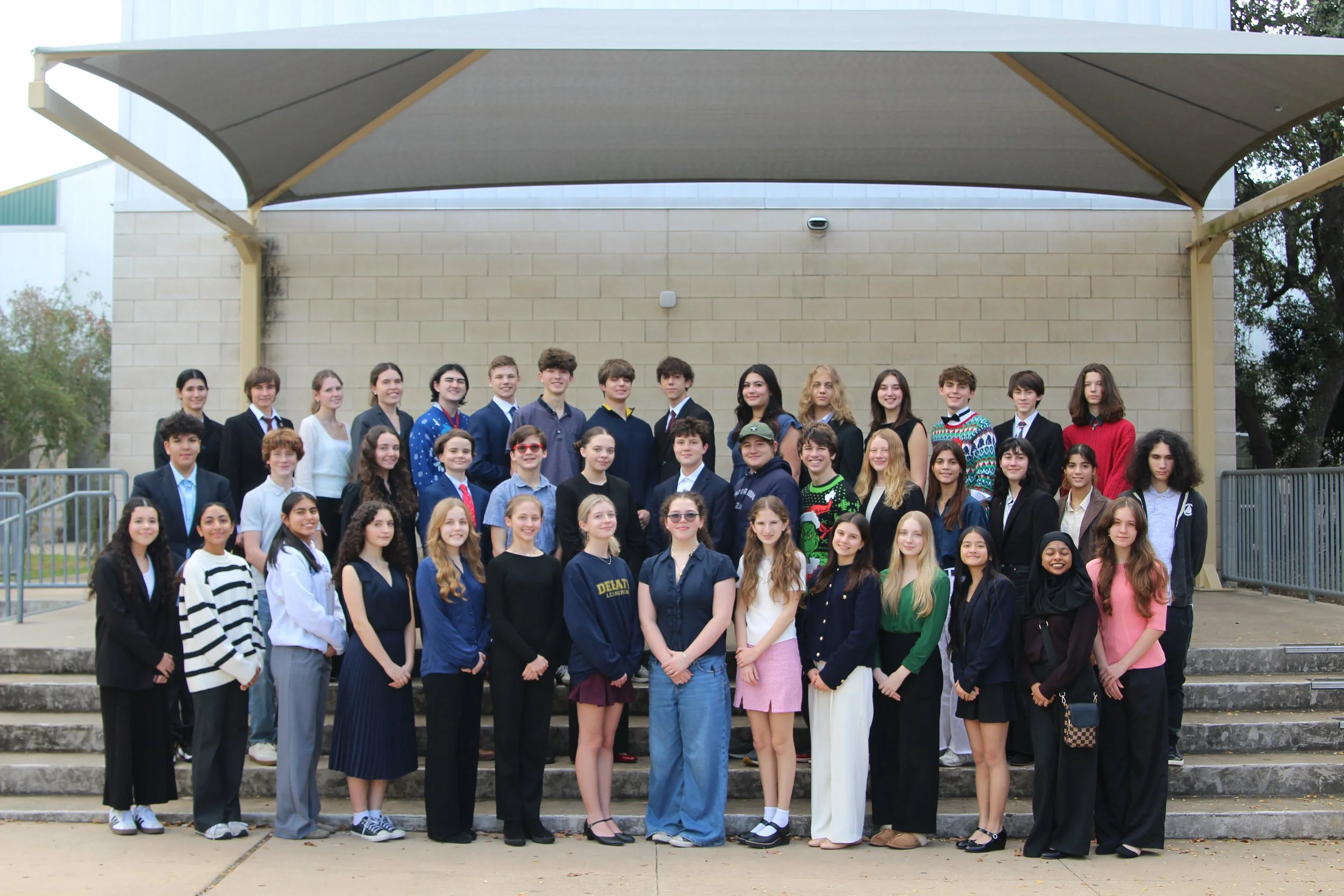 The team at the 2025 Dripping Springs Tiger Tussle 
