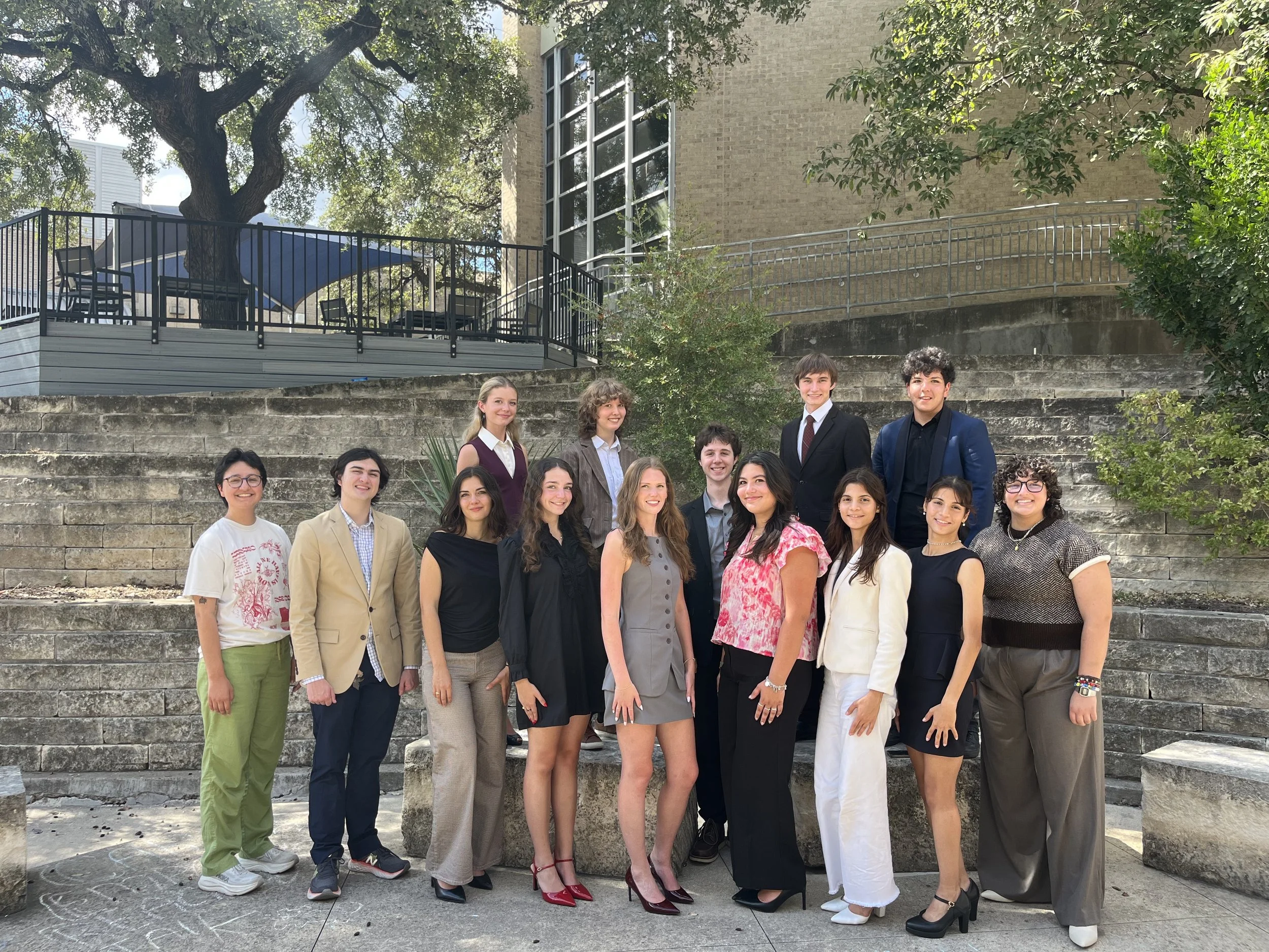 The Class of 2026 at the Westlake Invitational in October 2025