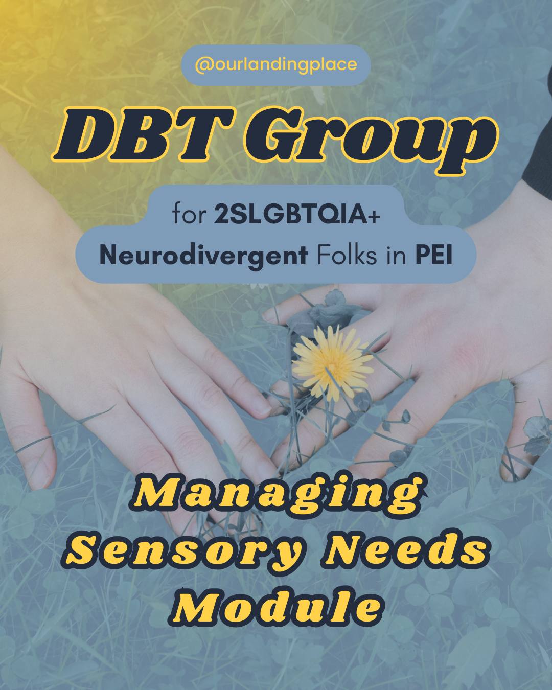 DBT Managing Sensory Needs Module for 2SLGBTQIA+ Individuals in PEI