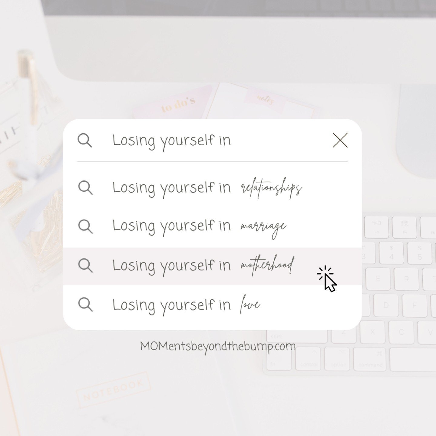 A quick Google search for &ldquo;losing yourself in motherhood&rdquo; yields about 6,080,000 results. 😳 This begs the question: why do so many women feel as though they can no longer be themselves after becoming parents?

Well, for starters:
👉🏻You
