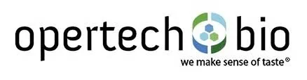 Opertech Bio logo with tagline 'we make sense of taste'
