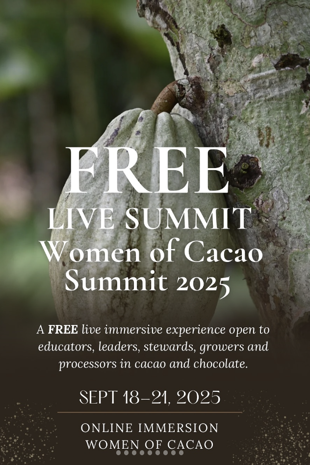 WOC summit 2025 & Cacao Reimagined: A Sensory Strategist's Guide to the Future