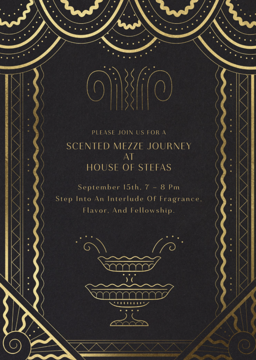 A Scented Mezze Journey