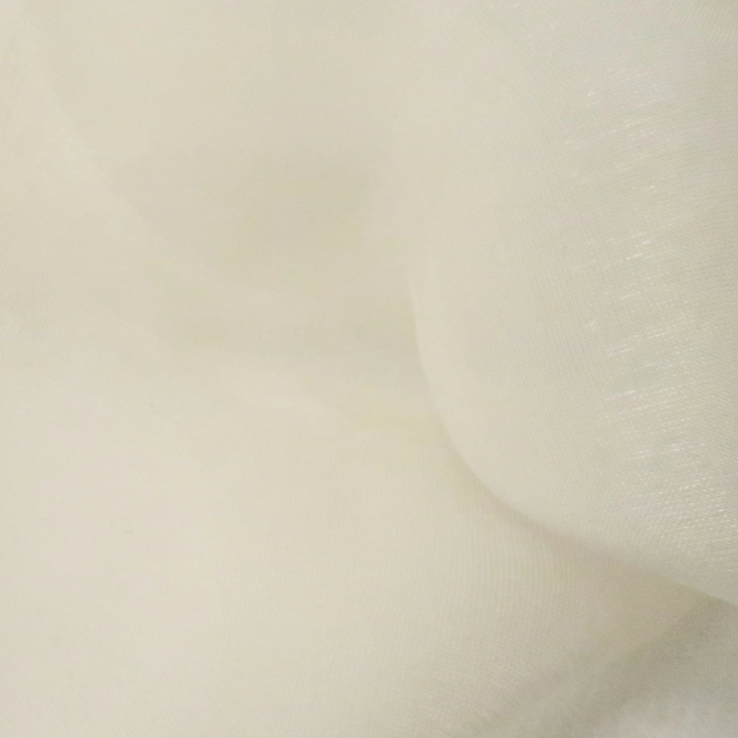 Cream silk mousseline fabric