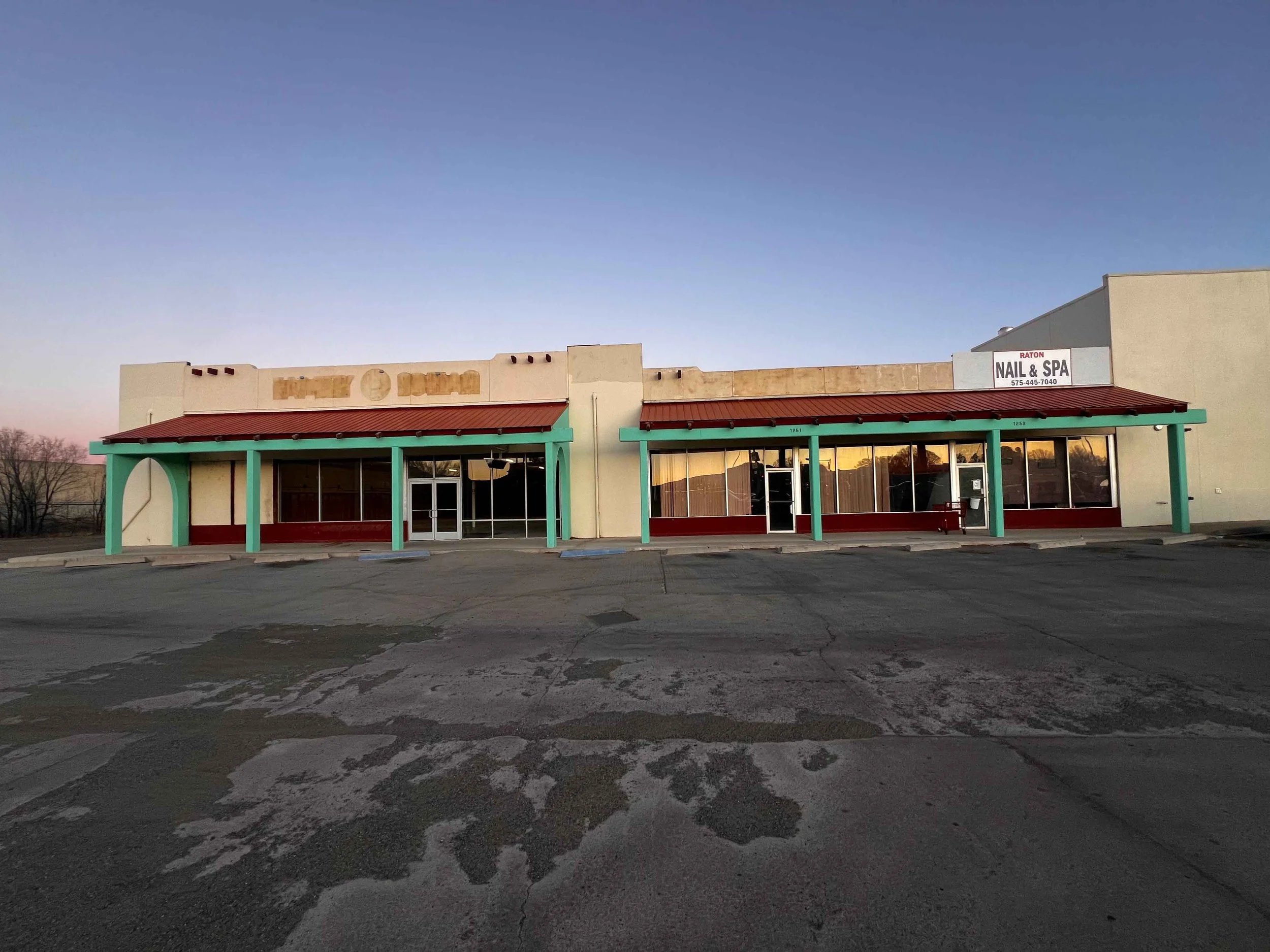 Empty Storefronts - SuperSave Mall