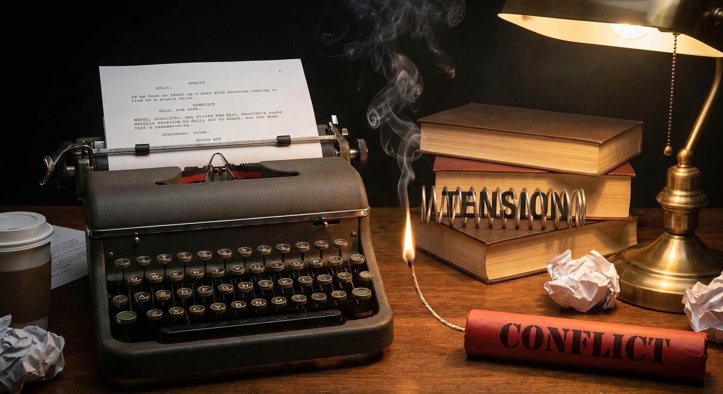 The Spark and the Fuel: Mastering Conflict &amp; Tension in Storytelling