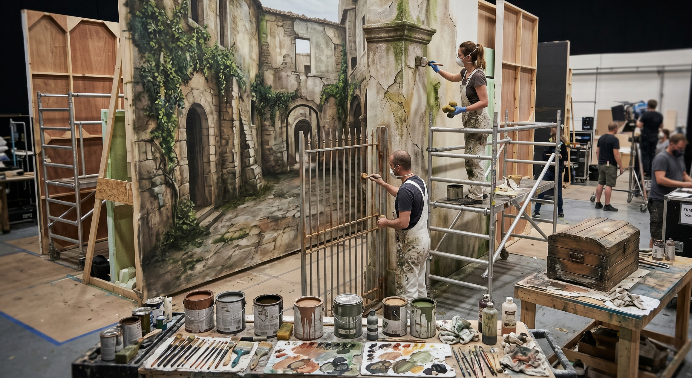 Painting &amp; Scenic Work in Filmmaking