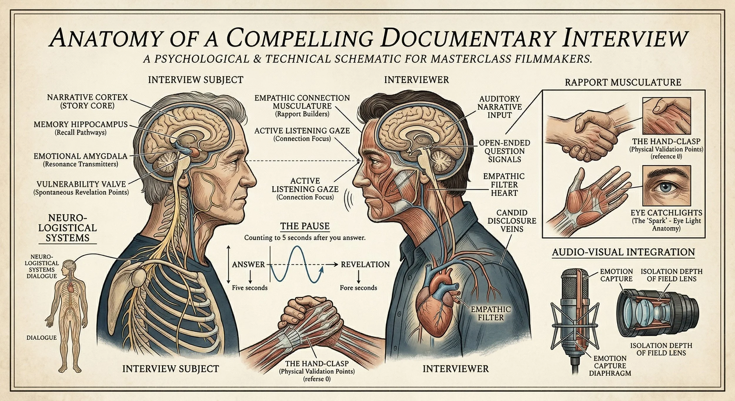 The Anatomy of a Compelling Documentary Interview