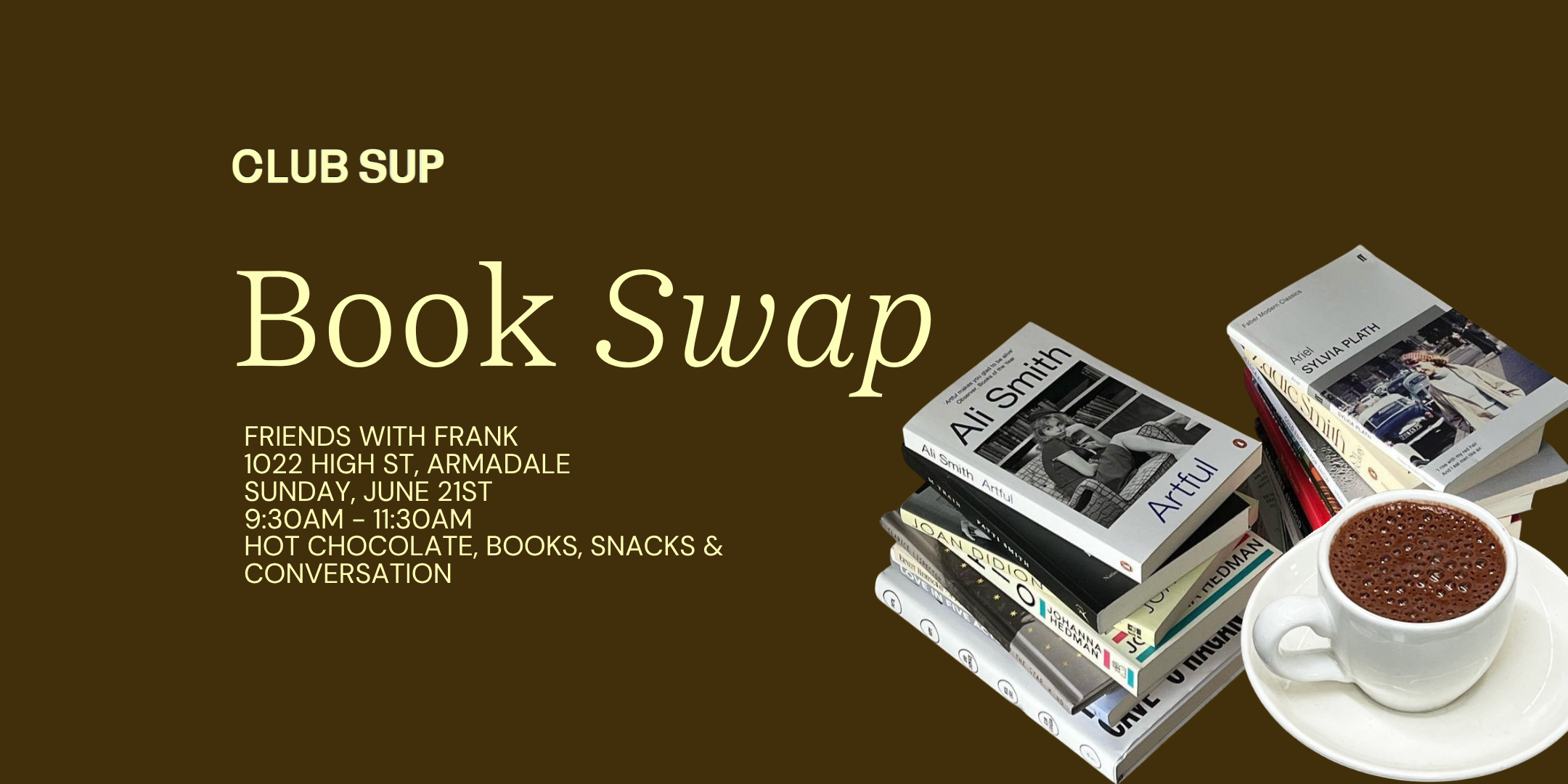 Club Sup - Book Swap (Melbourne)