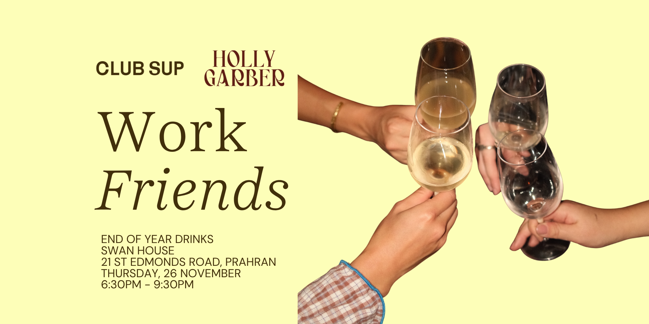Work Friends With Holly Garber (Melbourne)