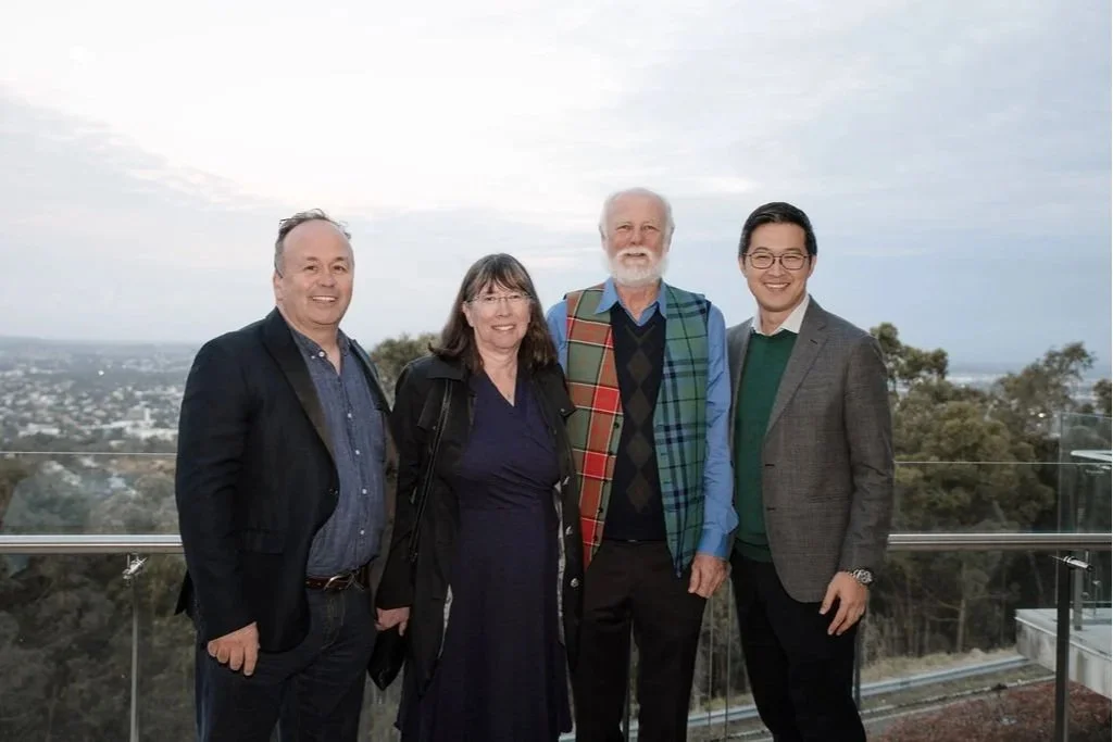 John Fraser, Fiona Carmody, Bob Holdsworthy and Jacky Suen
