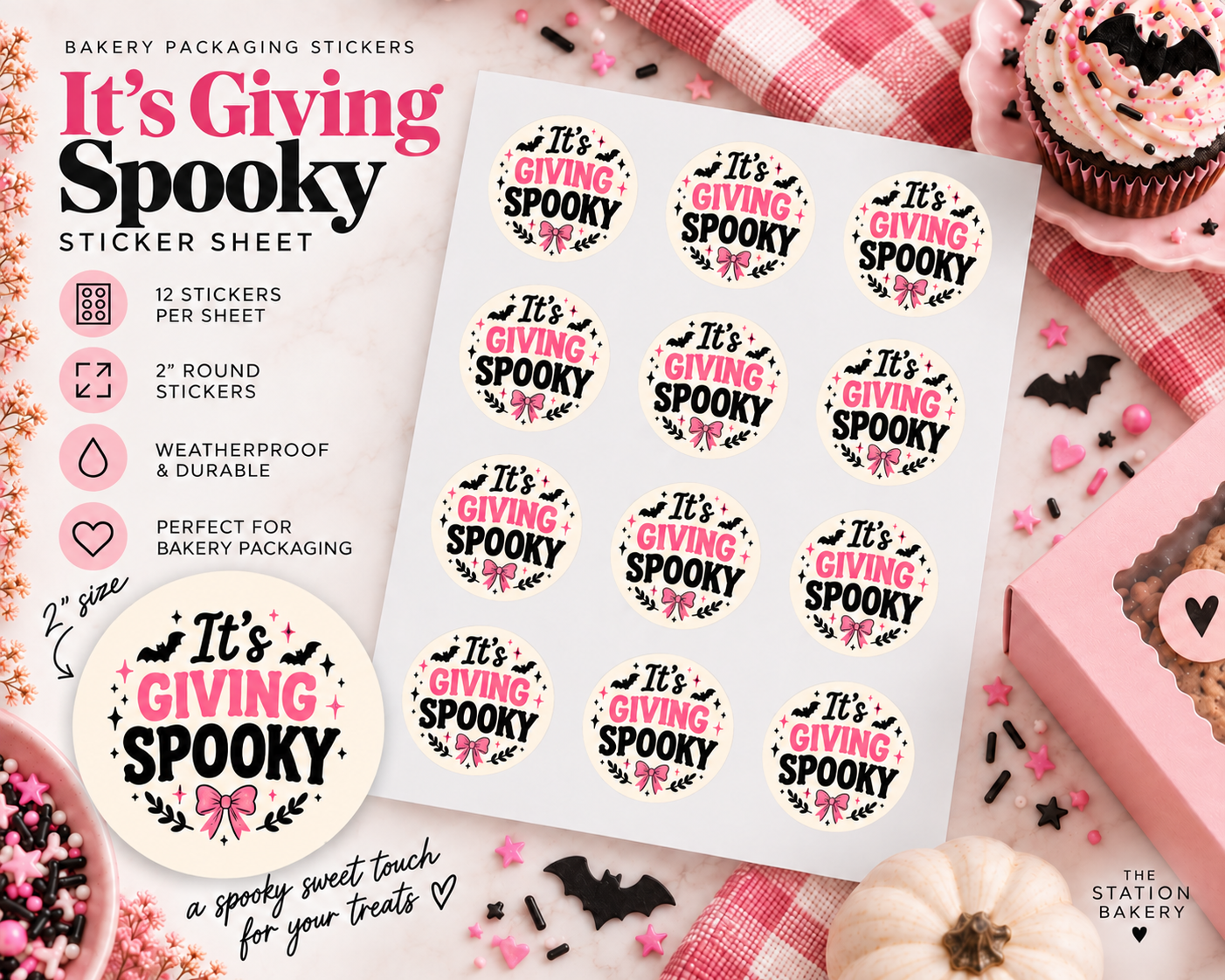 It's Giving Spooky Sticker Sheets