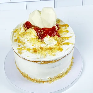 Lemon Berry Honey Butter Crunch Cake — The Station Bakery