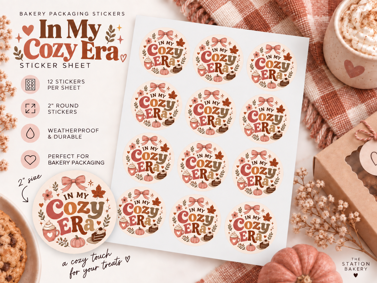 In My Cozy Era Sticker Sheets